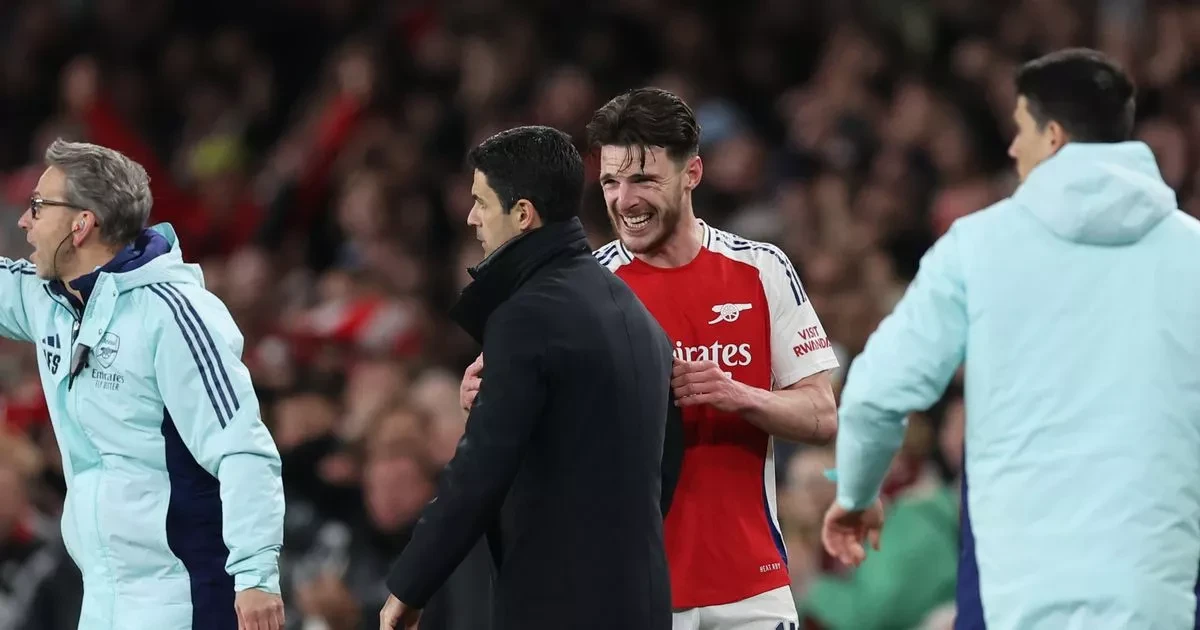 Mikel Arteta's Worry: Declan Rice Injury Threatens Arsenal's Title Lead